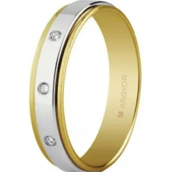 Argyor Bague<Alliance Femme 55523158 4.50mm - Or 375/1000