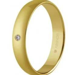 Argyor Bague<Alliance Femme 55401001 4mm - Or 375/1000
