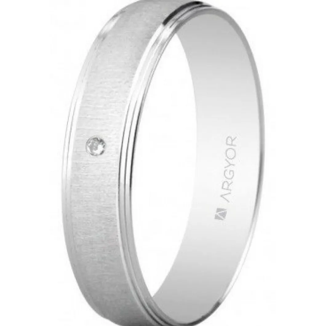 Argyor Bague<Alliance Mixte 555B1466 4.50mm - Or 375/1000