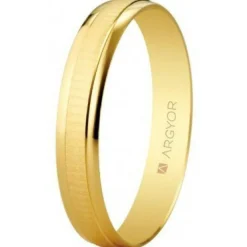 Argyor Bague<Alliance mixte 5135495 3.50mm - Or 375/1000