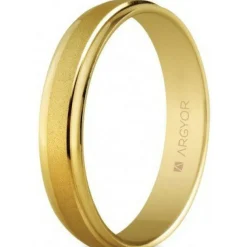 Argyor Bague<Alliance Mixte 5140044 4mm - Or 375/1000