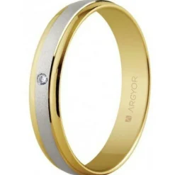 Argyor Bague<Alliance Mixte 5240108 4mm - Or 375/1000