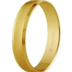 Argyor Bague<Alliance Mixte 5140308 4mm - Or 375/1000