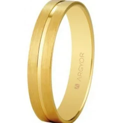 Argyor Bague<Alliance Mixte 5140494 4mm - Or 750/1000