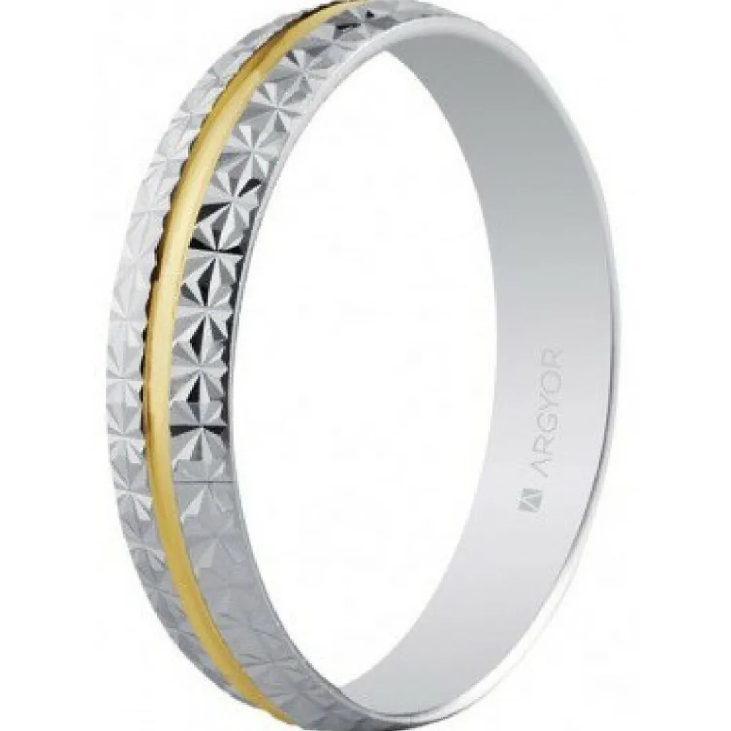 Argyor Bague<Alliance Mixte 5240296 4mm - Alliance Or 375/1000