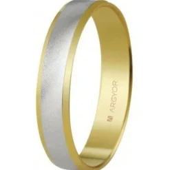Argyor Bague<Alliance Mixte 5240308 4mm - Or 375/1000