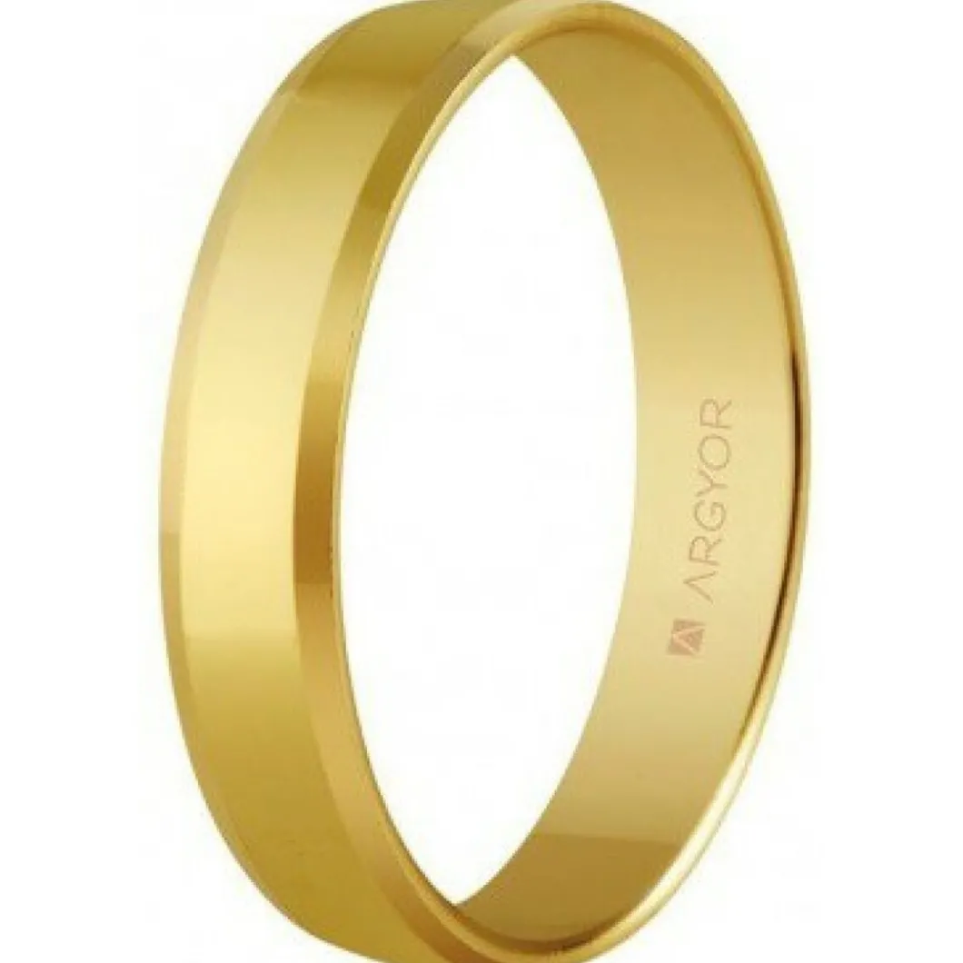 Argyor Bague<Alliance Mixte 5140047 4mm - Or 750/1000