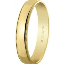 Argyor Bague<Alliance Mixte 5140512 4mm - Or 750/1000