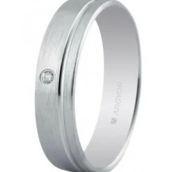 Argyor Bague<Alliance Mixte 555B1316 5mm - Or 375/1000