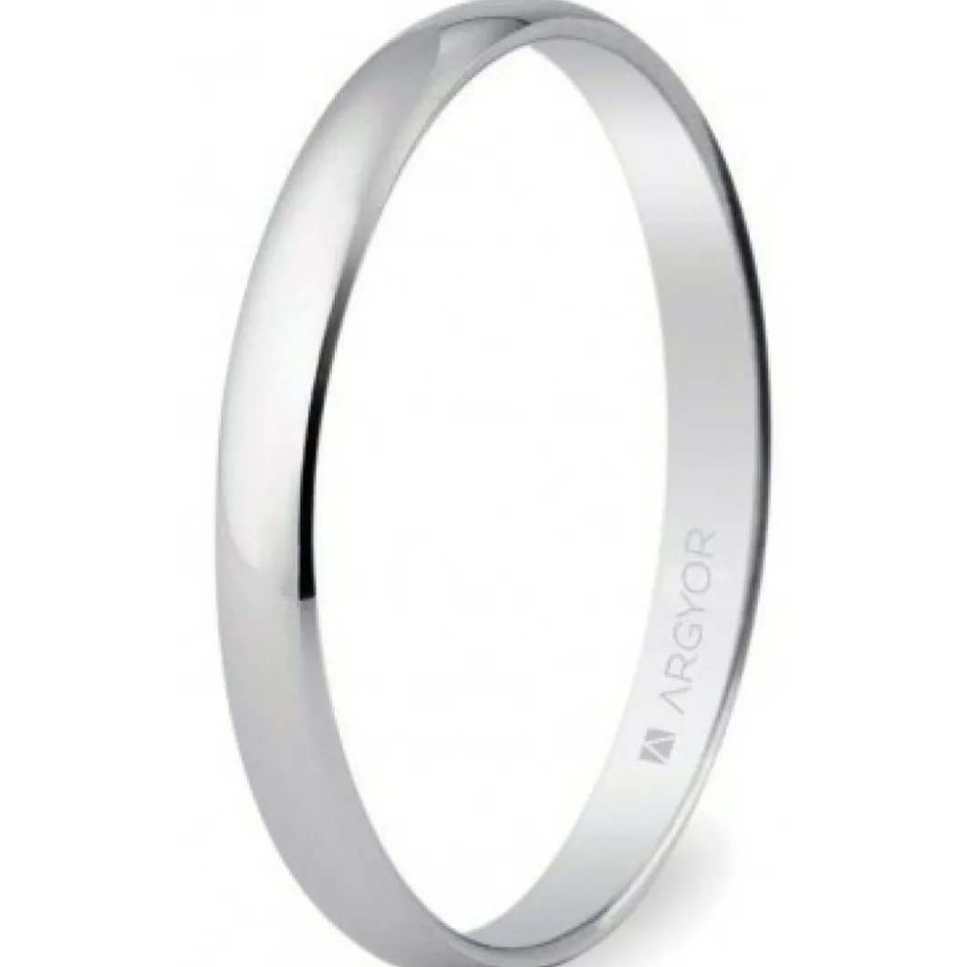 Argyor Bague<Alliance Mixte 5B253 2.50mm - Or 750/1000