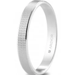 Argyor Bague<Alliance Mixte 5B30521 3mm - Or 750/1000