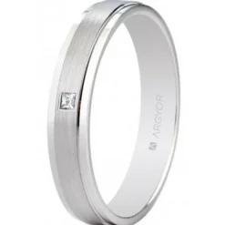 Argyor Bague<Alliance Mixte 554B1397 4mm - Or 375/1000