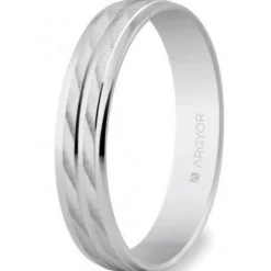 Argyor Bague<Alliance Mixte 5B40340 4mm - Or 375/1000