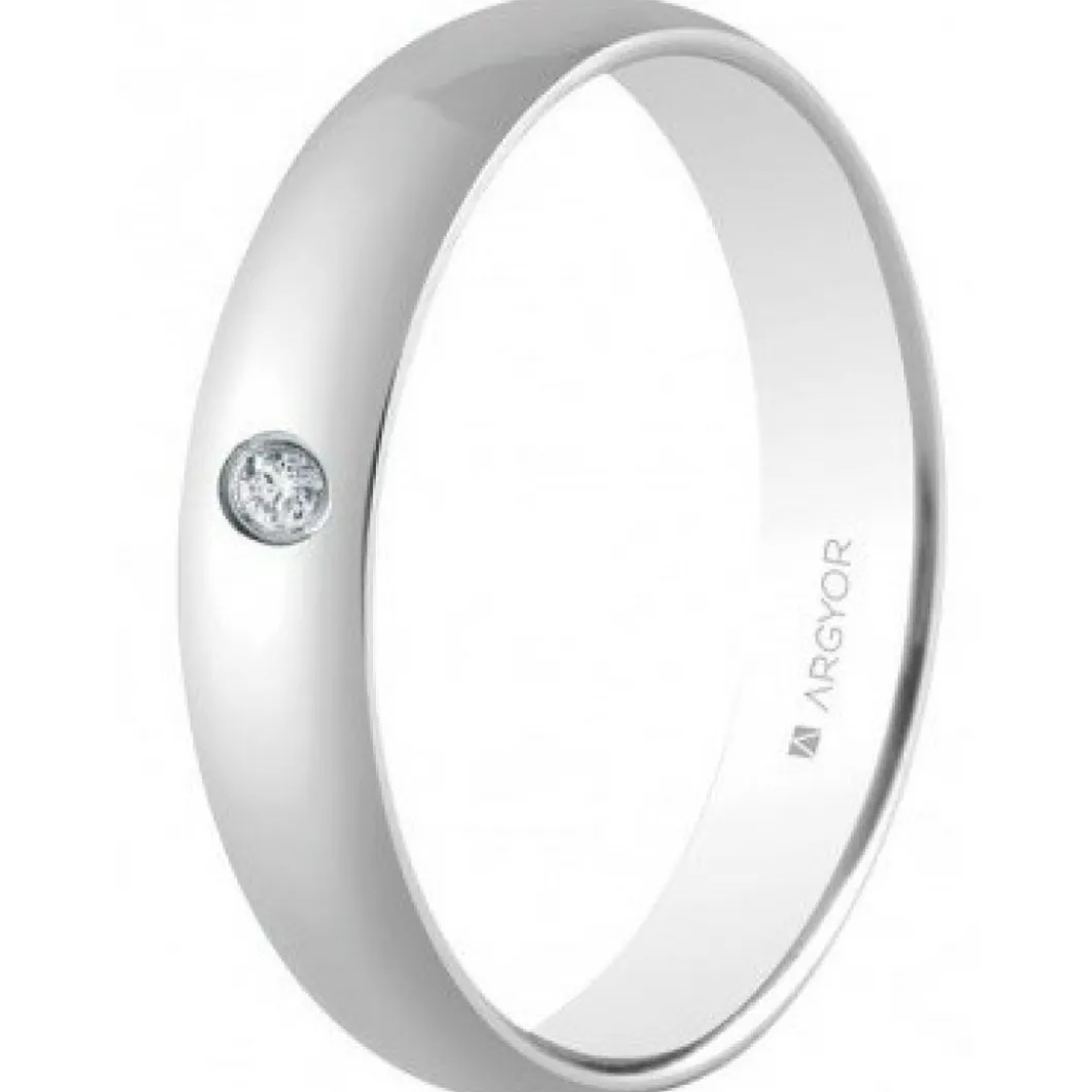 Argyor Bague<Alliance Mixte 564B001D 4mm - Or 750/1000