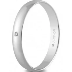 Argyor Bague<Alliance Mixte 5B302D 3mm - Or 375/1000