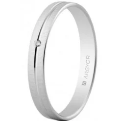 Argyor Bague<Alliance Mixte 5B30474D 3mm - Or 375/1000