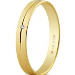 Argyor Bague<Alliance Mixte 5130474D 3mm - Or 375/1000