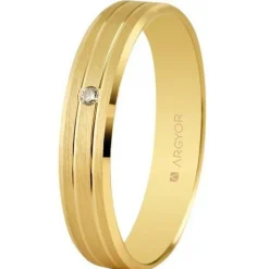 Argyor Bague<Alliance Mixte 5140436D 4mm - Or 750/1000