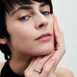 Pandora Bague<Anneau Double Blanc et Pavé ME