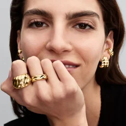 Pandora Bague<Anneau Large Ondulé 163886C00