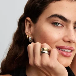 Pandora Bague<Anneau Large Ondulé 163886C00