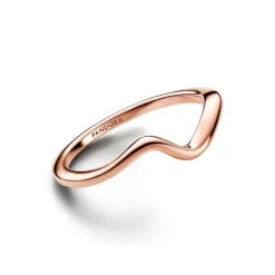 Pandora Bague<Anneau Rose Vague Poli