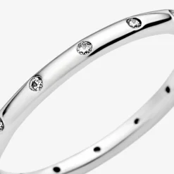 Pandora Bague<Anneau Scintillant Simple Timeless