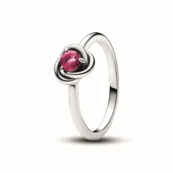 Pandora Bague<Bague Cercles de l’Éternité Rose - Moments