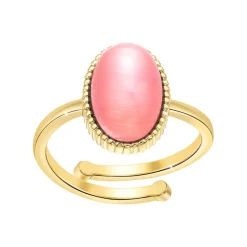 Angèle M Bijoux Bague<Bague Femme B2457-ROSE-QUARTZ - Angèle M
