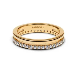 Pandora Bague<Bague Anneau Double