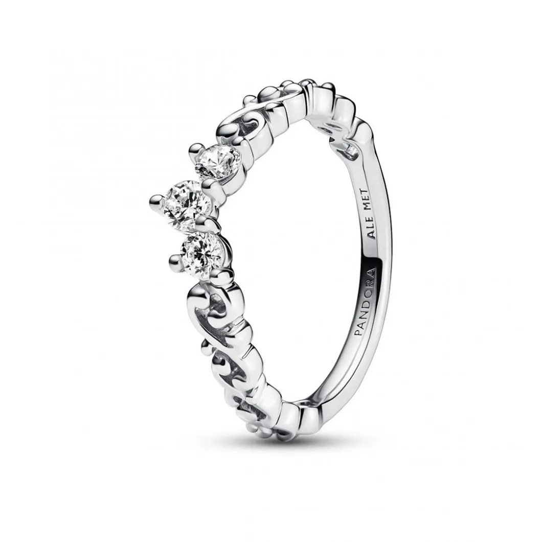 Pandora Bague<Bague argentée pour femme Tiare Volute Royale