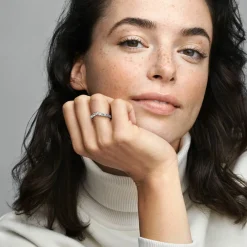 Pandora Bague<Bague argentée pour femme Tiare Volute Royale