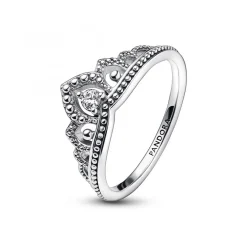 Pandora Bague<Bague argentée Tiare Royale Micro-Perlée
