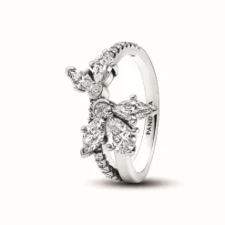 Pandora Bague<Bague Asymétrique Herbier Scintillant - Timeless