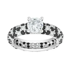 So Charm Bijoux Bague<Bague B2702-BLANC-8-56 So Charm