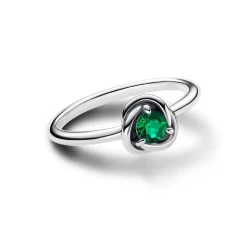 Pandora Bague<Bague Cercles de l’Éternité Verte
