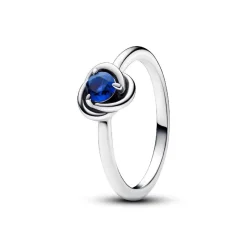 Pandora Bague<Bague Cercles de l’Éternité Bleue