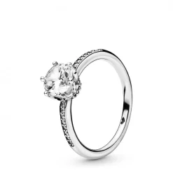 Pandora Bague<Bague Couronne Etincelante Incolore Moments
