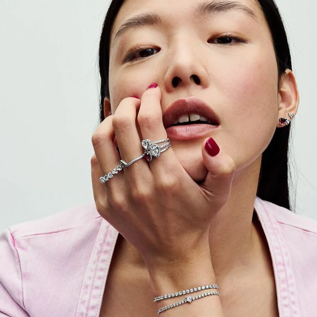 Pandora Bague<Bague Cœur Élevé Timeless