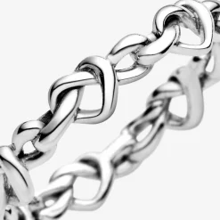 Pandora Bague<Bague Cœurs Noués Moments