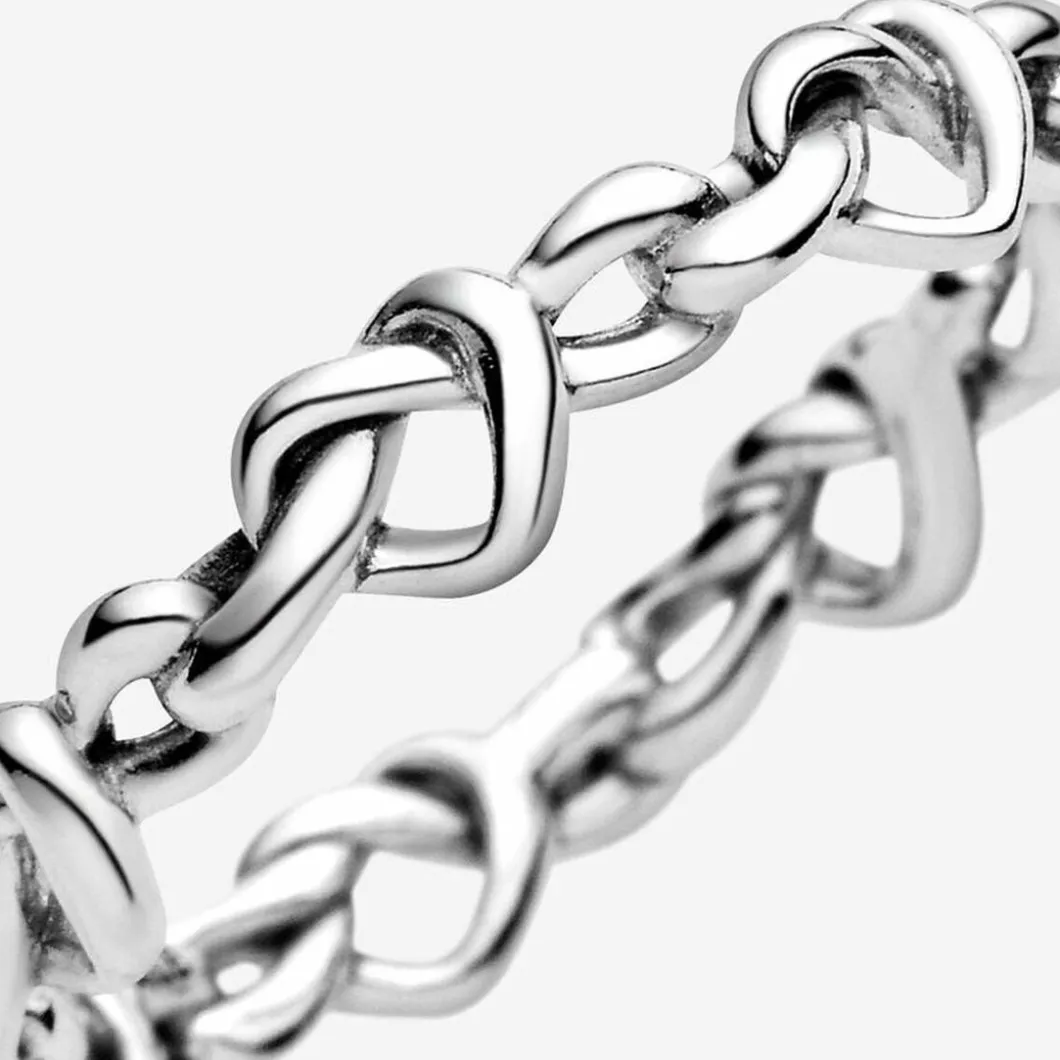 Pandora Bague<Bague Cœurs Noués Moments