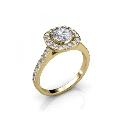 Myc-Paris Bague<Bague Cushy - Doré et cristal