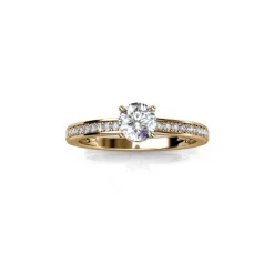 MYC-Paris Bague<Bague Elise DR0346-G - Doré Et Cristal