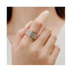 Myc-Paris Bague<Bague Elodie - Or Rosé et cristal