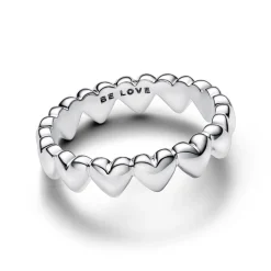 Pandora Bague<Bague Farandole de Cœurs Argent