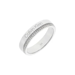 Calvin Klein Bijoux Bague<Bague femme Calvin Klein Minimal Linear - 35000200 Acier Argent