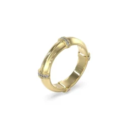Guess Bijoux Bague<Bague femme Bamboo JUBR05165JWYG Acier Doré