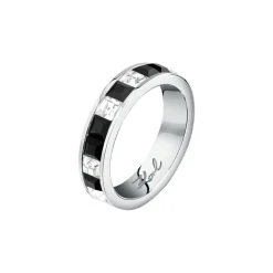 Karl Lagerfeld Bijoux Bague<bague femme Karl Lagerfeld Stone - KLAYC490 Acier Argent