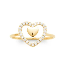 Maison de la Bijouterie Bague<Bague femme YUWZ0Z0 Plaqué or Oxyde de Zirconium