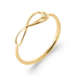 Maison de la Bijouterie Bague<Bague femme YUW3WZ0 Plaqué or Oxyde de Zirconium